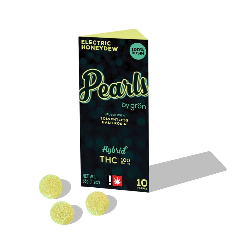 Grön Edibles: Electric Honeydew Pearls - Or