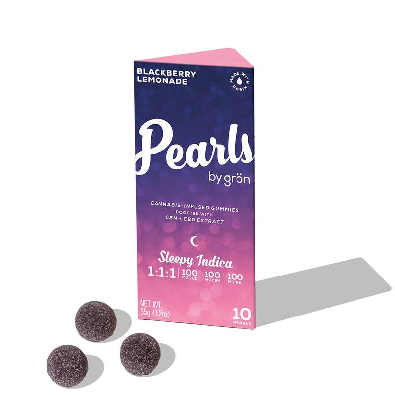 Grön 1:1:1 Blackberry Lemonade Pearls - Sleepy Indica - IL