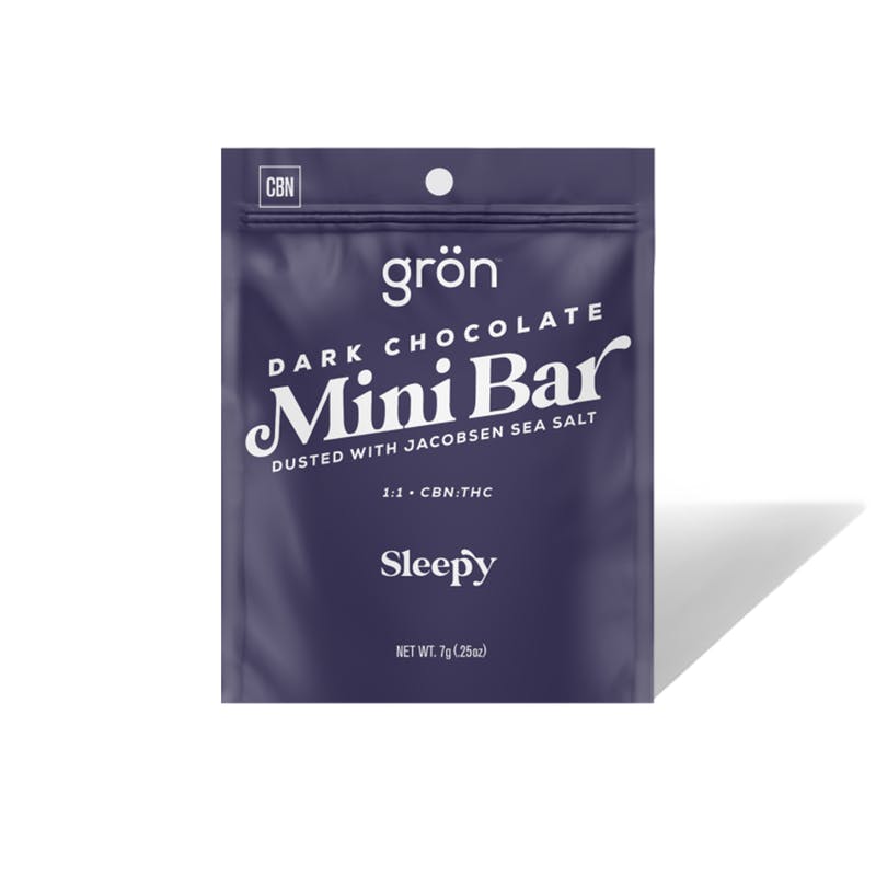 1:1 Dark Chocolate Mini Bar - CBN/THC - Sleepy Indica - MO