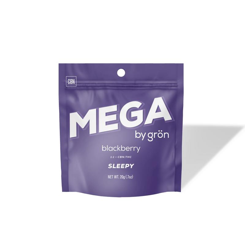 1:1 Blackberry Mega - CBN/THC - Sleepy Indica - MO at The Farmers Daughters Dispensary