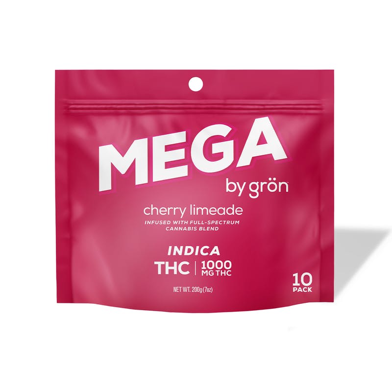 Cherry Limeade · Edibles · 1000mg · 10ct