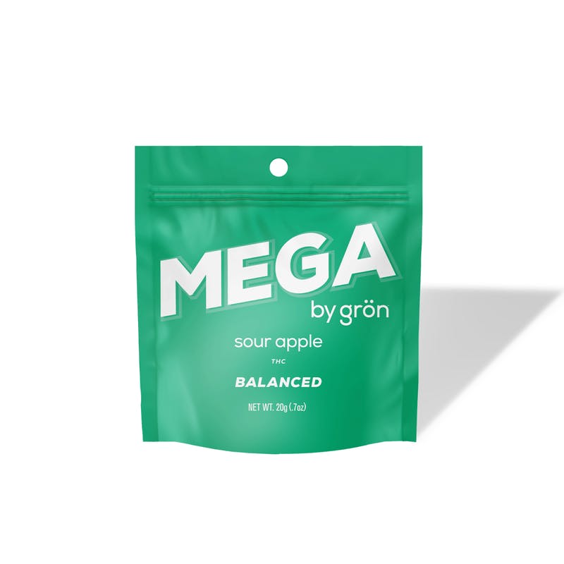 MEGA Sour Apple Pearl · 100mg