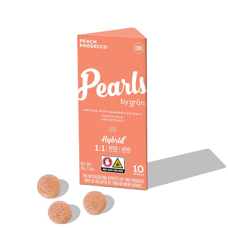 Peach Prosecco Pearls Cbd/thc Hybrid