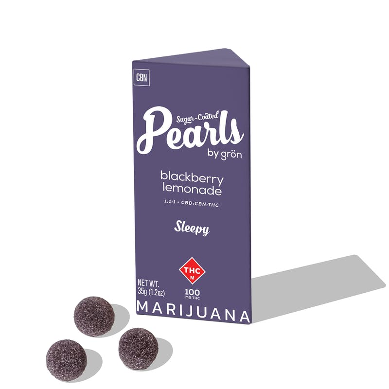 Grön Edibles: Blackberry Lemonade Pearls - / / - Mo