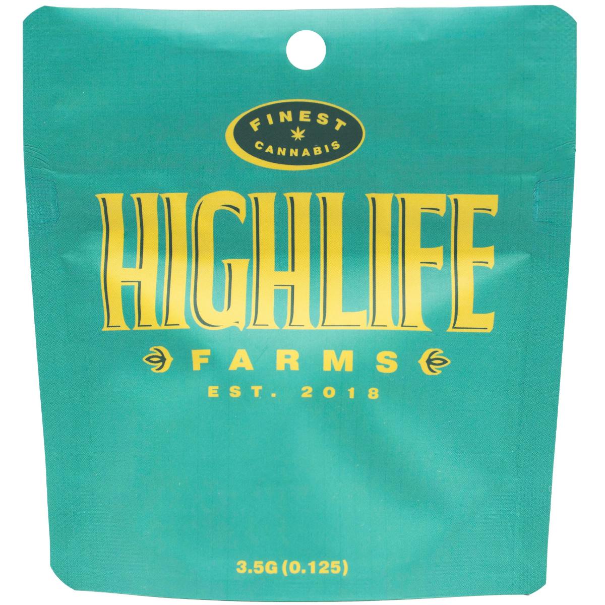 High Life Farms Cap Junky Prepackaged 3.5g by High Life Farms - MI