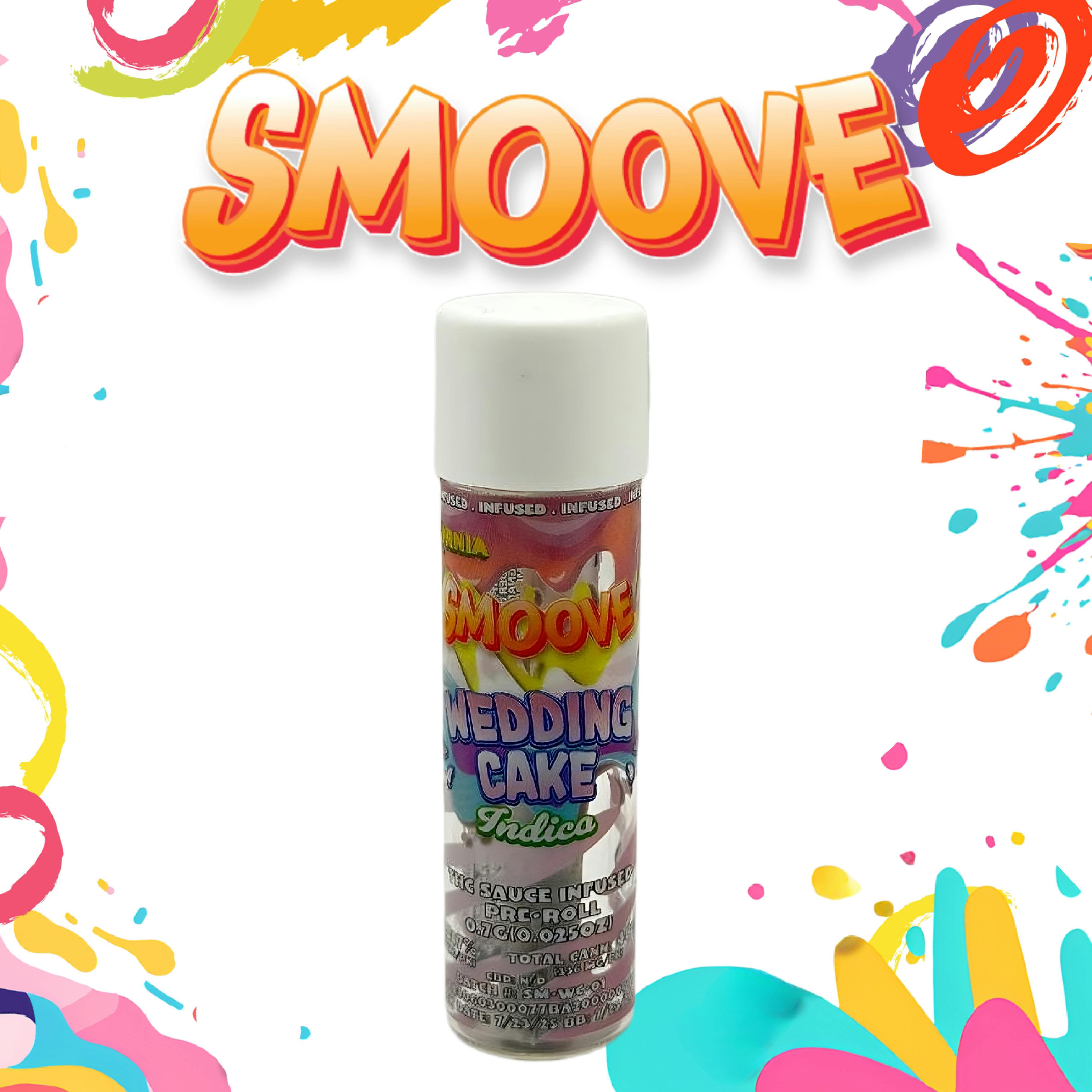 Smoove Infused Pre Rolls Wedding Cake 0.7 G