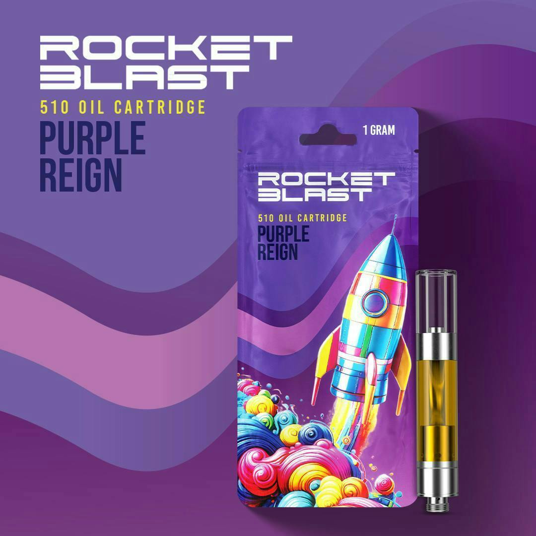 Purple Reign | Cartridge | 1g at Pure Cannabis Outlet - New Buffalo
