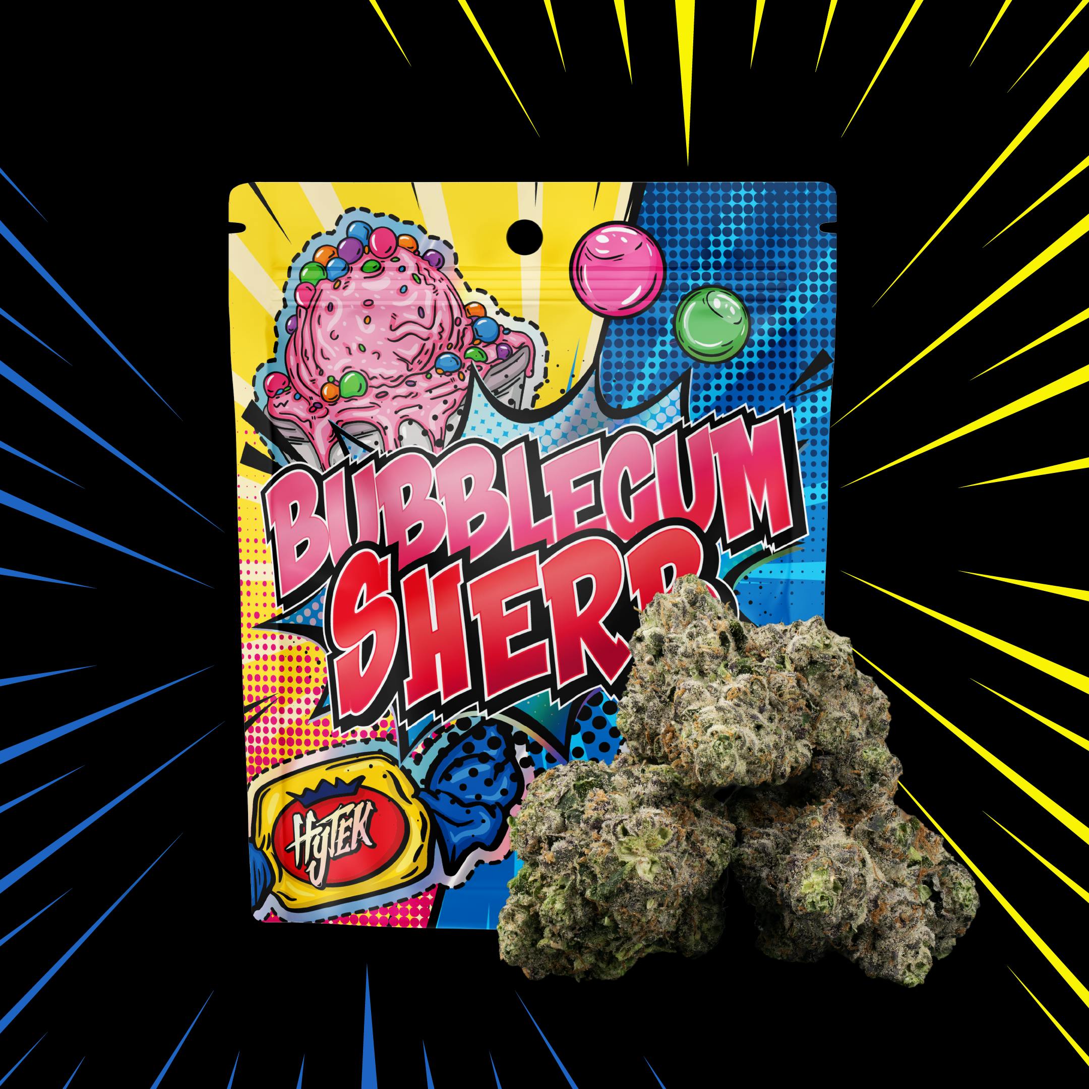 HYTEK | BUBBLEGUM SHERB | 1/8th PRE-PACK | 3.5g by Hytek
