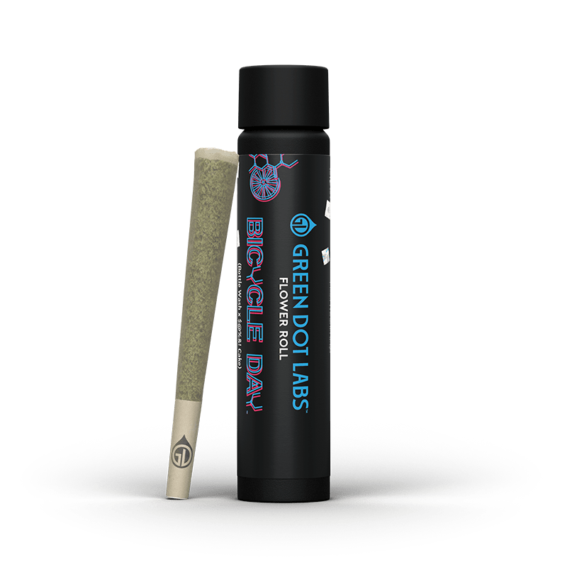 GDL Flower Roll (1g) | GDL Originals | Bicycle Day by Green Dot Labs