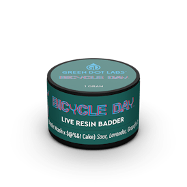 GDL Live Resin Badder (1g) | GDL Originals | Bicycle Day