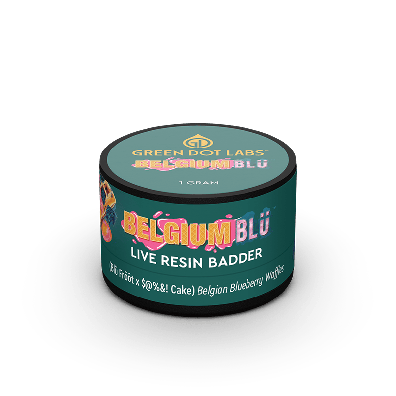 GDL Live Resin Badder (1g) | GDL Originals | Belgium Blu