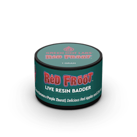 GDL Live Resin Badder (1g) | GDL Originals | Red Froot