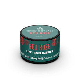 GDL Live Resin Badder (1g) | GDL Originals | Red Rose