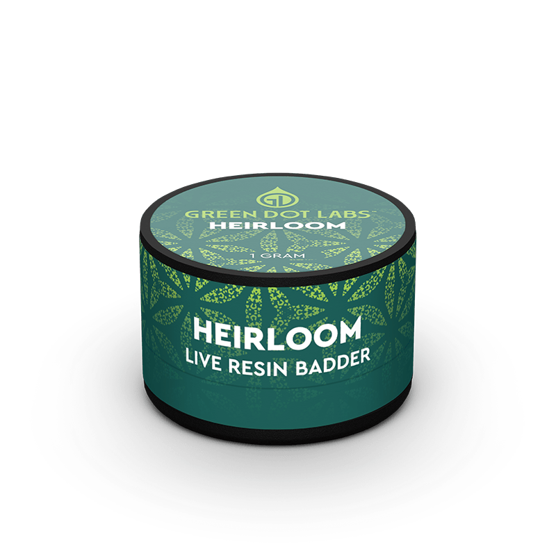 GDL Live Resin Badder · Heirloom