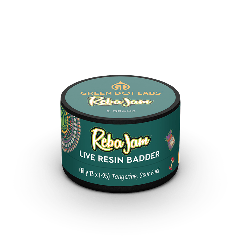 GDL Live Resin Badder (2g) | GDL Originals | Reba Jam by Green Dot Labs