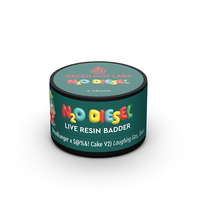 GDL Live Resin Badder (2g) | GDL Originals | N2O Diesel by Green Dot Labs