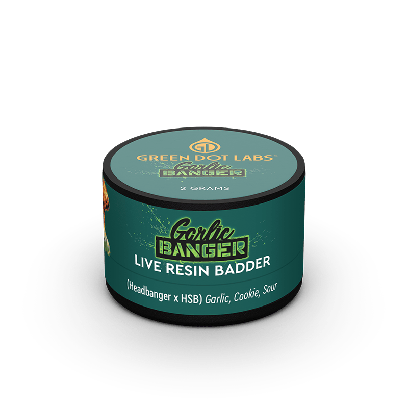 GDL Live Resin Badder (2g) GDL Originals | Garlic Banger