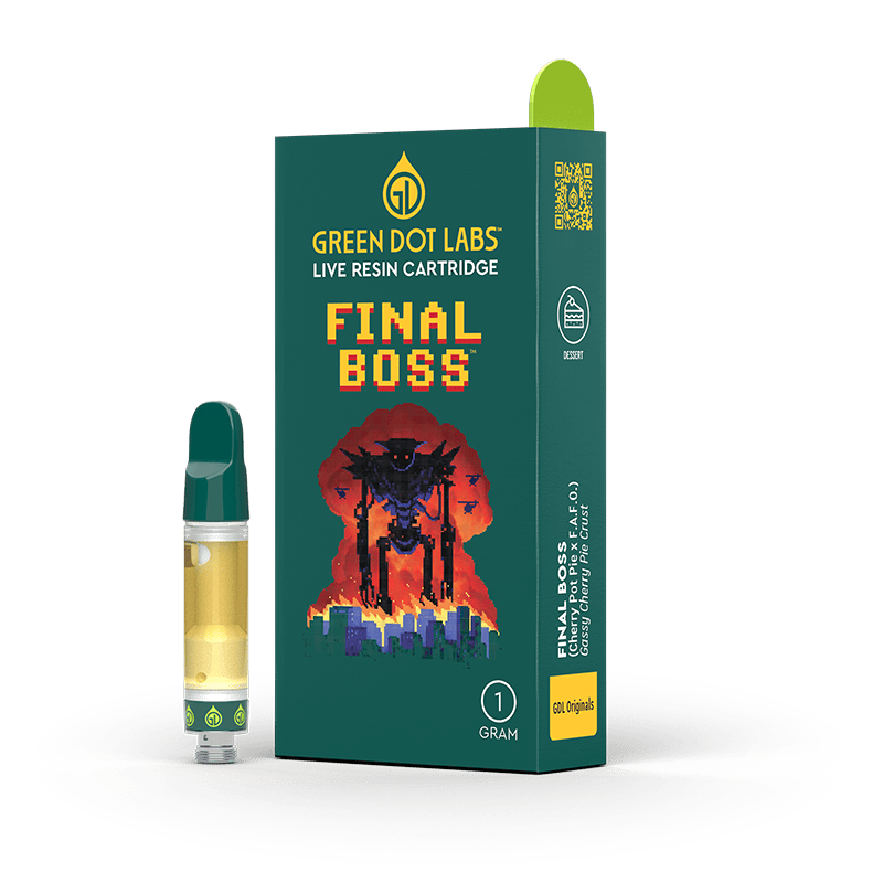 GDL Live Resin Cartridge (1g) | GDL Originals | Final Boss