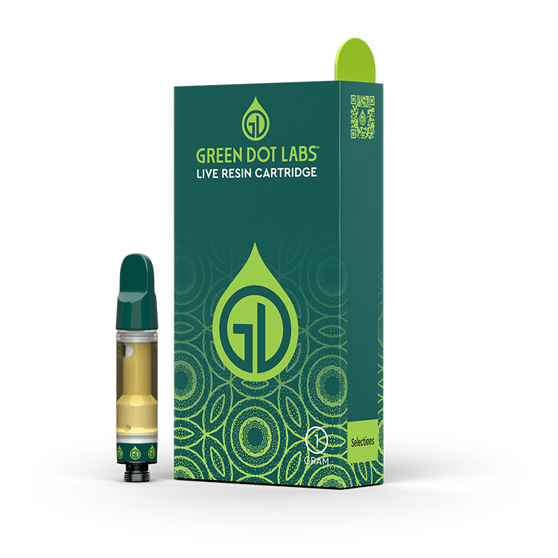 GDL Live Resin Cartridge · Selections