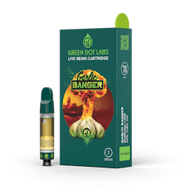 GDL Live Resin Cartridge (1g) | GDL Originals | Garlic Banger