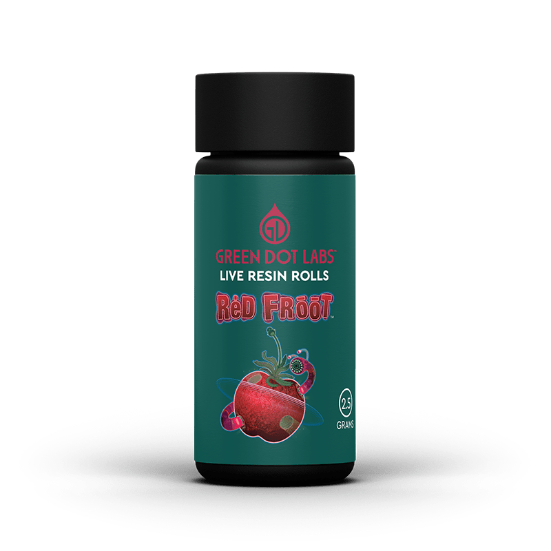 GDL Live Resin Rolls 5 Pack (2.5g) | GDL Originals | Red Froot