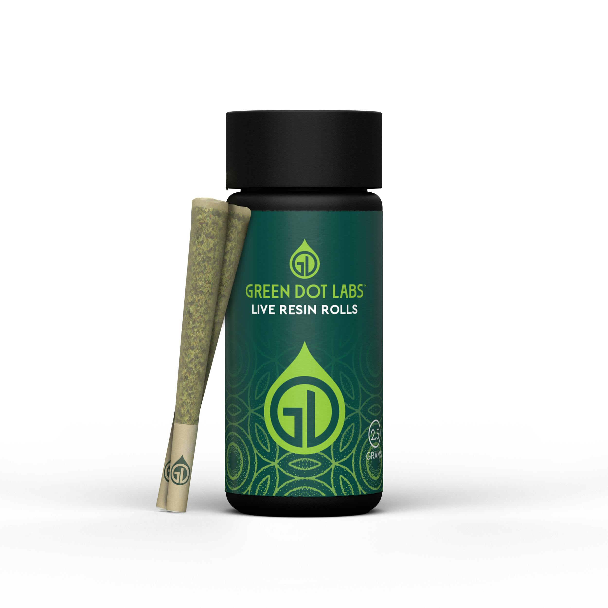 GDL Live Resin Rolls 5 Pack · Selections