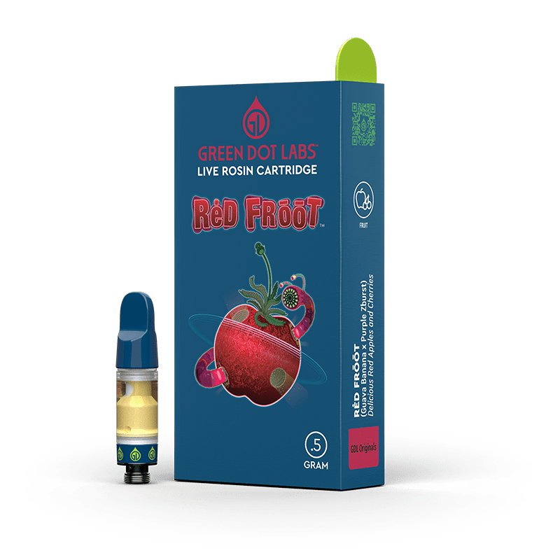 GDL Live Rosin Cartridge (.5g) | GDL Originals | Red Froot