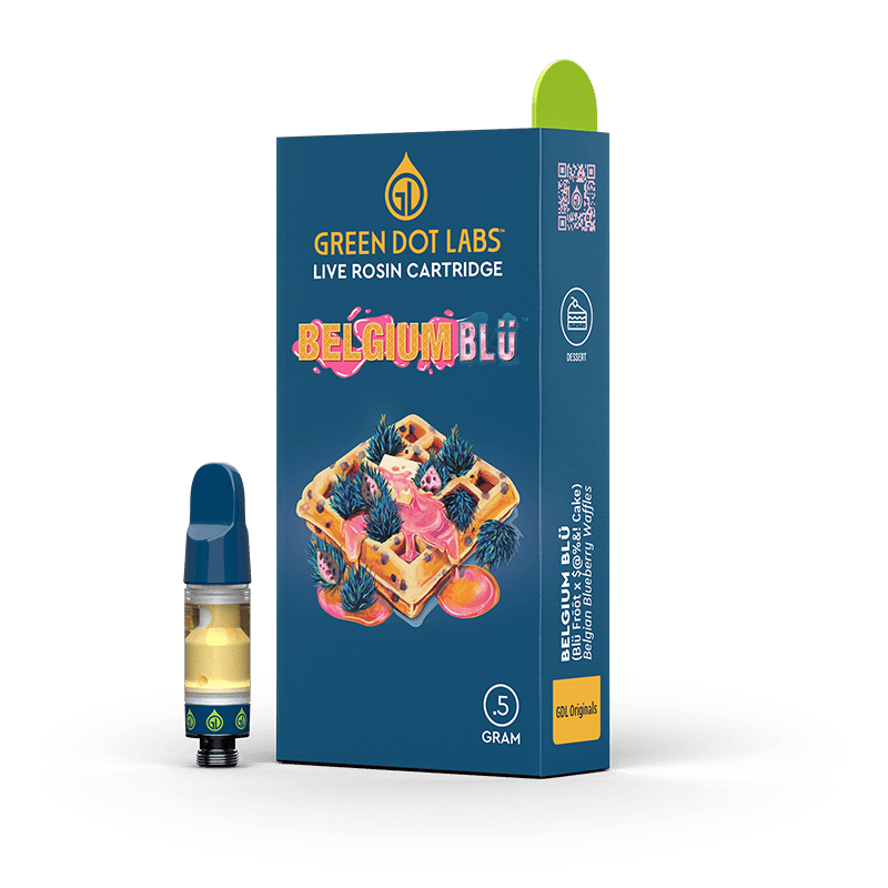 GDL Live Rosin Cartridge (.5g) | GDL Originals |Belgium Blu