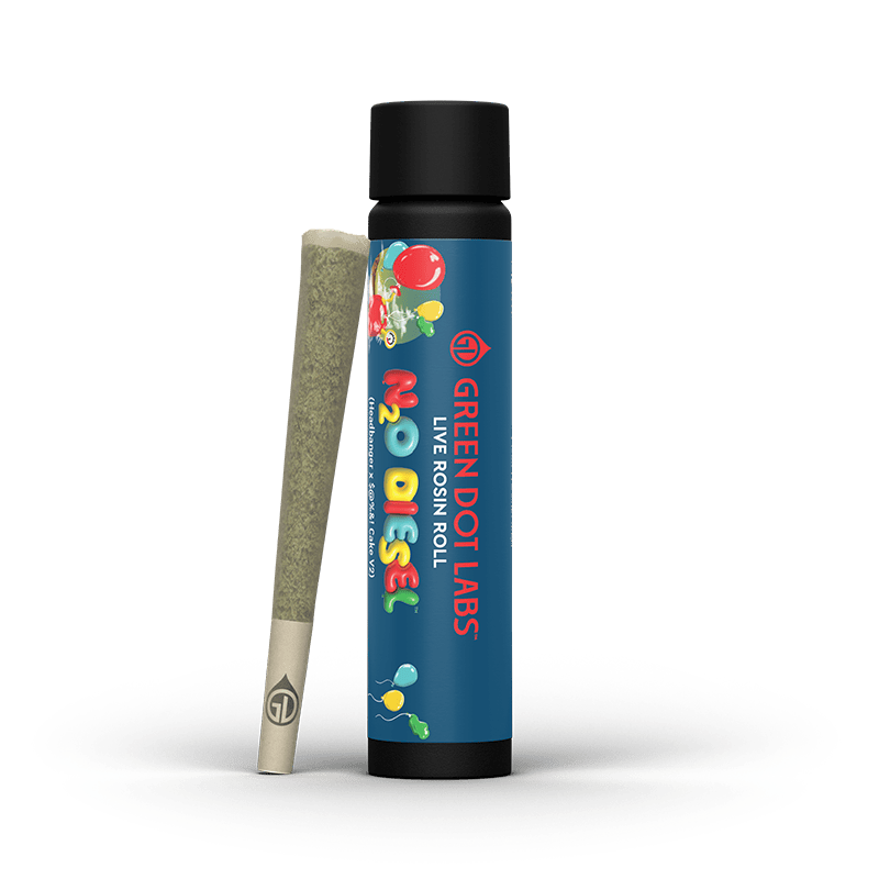 GDL Live Rosin Roll (1g) | GDL Originals | N2O Diesel by Green Dot Labs