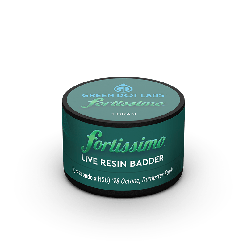 GDL Live Resin Badder (1g) | GDL Originals | Fortissimo by Green Dot Labs