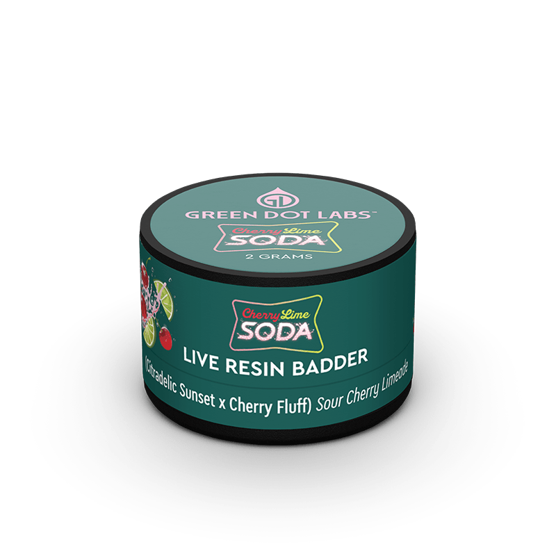 GDL Live Resin Badder (2g) | GDL Originals | Cherry Lime Soda