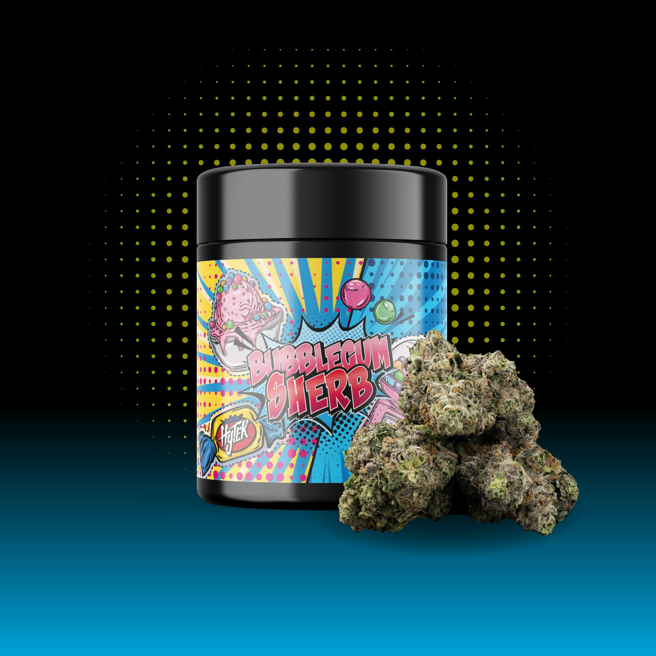 HYTEK | BUBBLEGUM SHERB | PREPACKED 1/2 OZ JAR | 14g