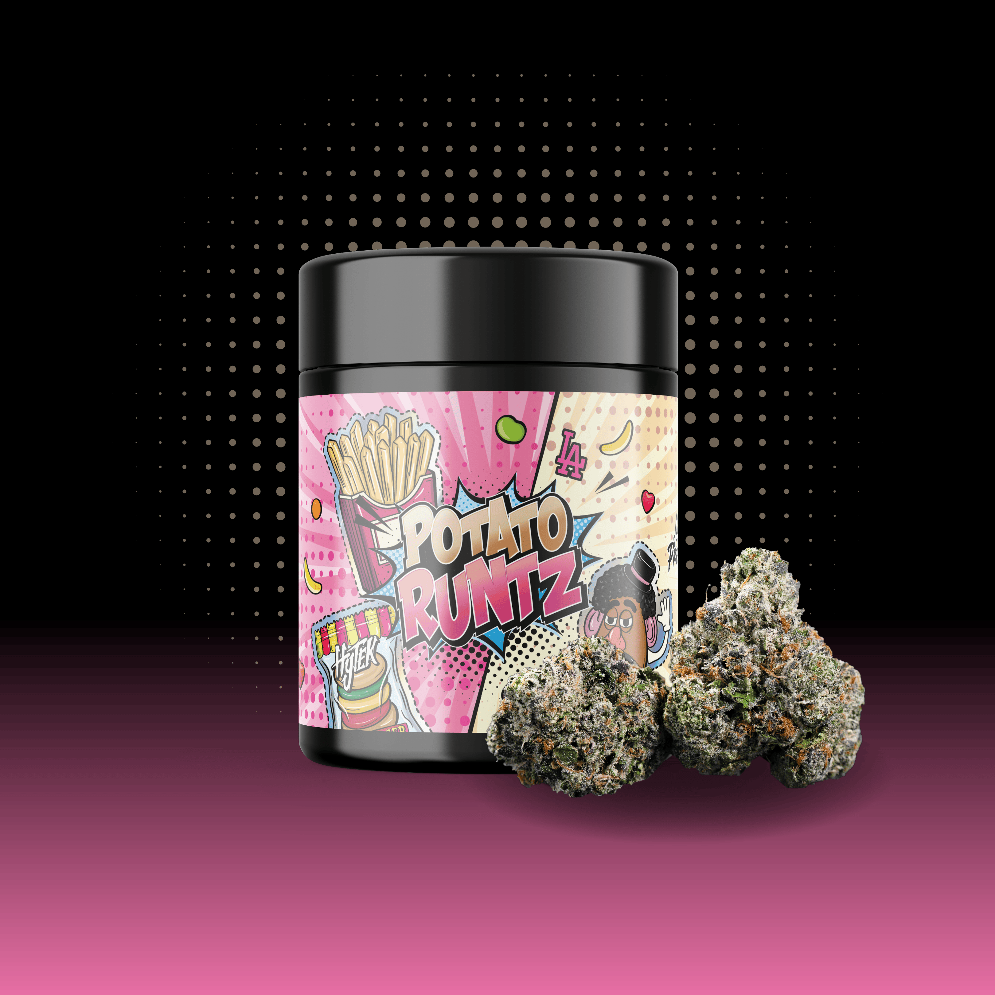 HYTEK | POTATO RUNTZ | PREPACKED 1/2 OZ JAR | 14g by Hytek