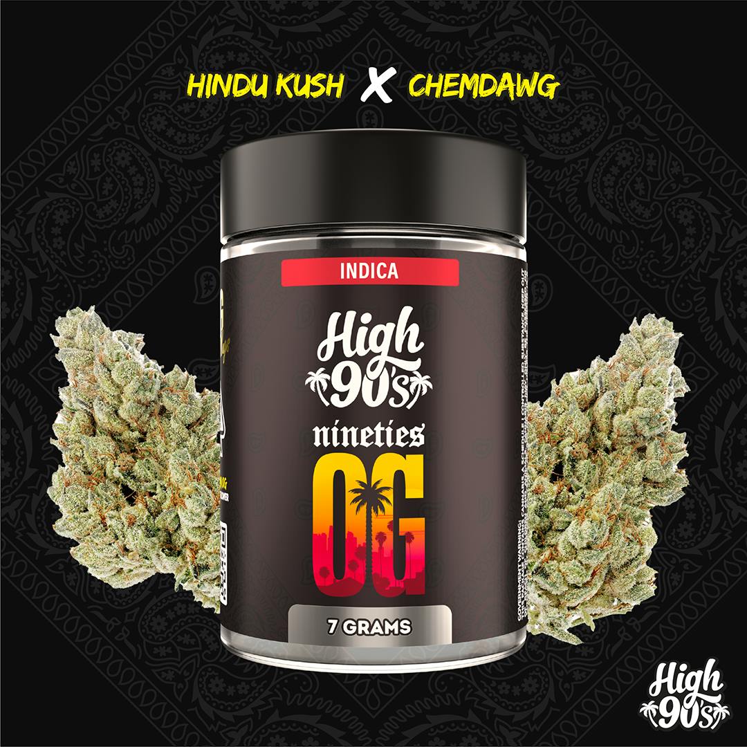 High 90s : Nineties OG 7g Small Nugs Flower by HIGH 90s