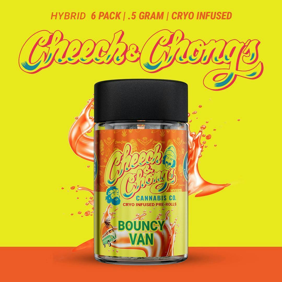 Bouncy Van | Cryo Infused Minis | 0.5g each | 6pk by Cheech and Chong - Michigan