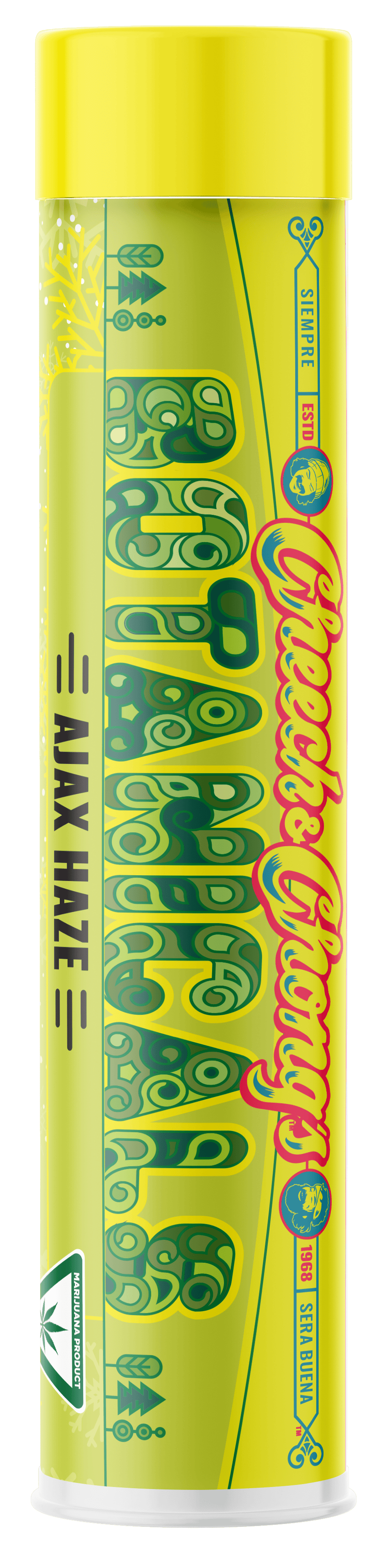Ajax Haze | Cryo Infused Joint | 1.2g by Cheech and Chong - Michigan