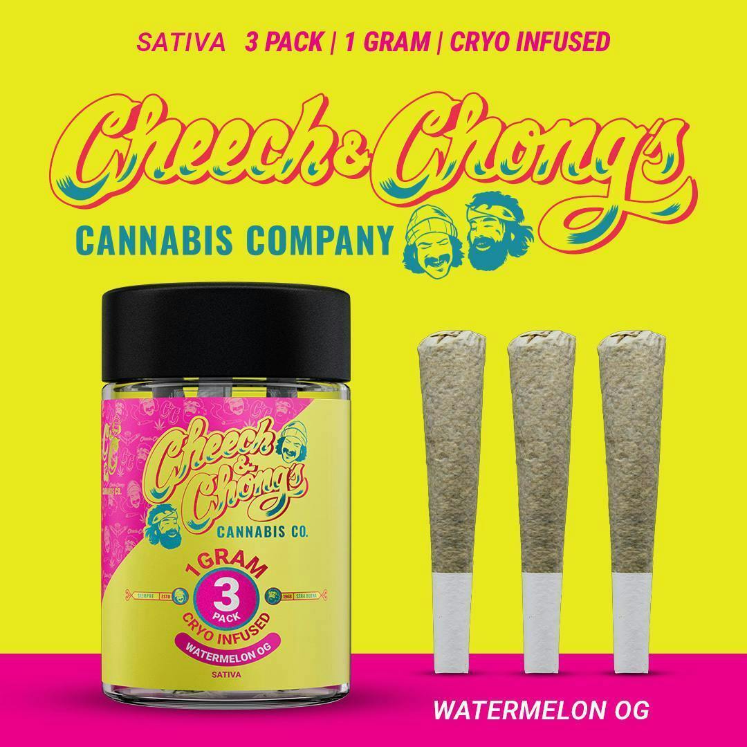Watermelon OG · Cryo Infused Joints · 1g each
