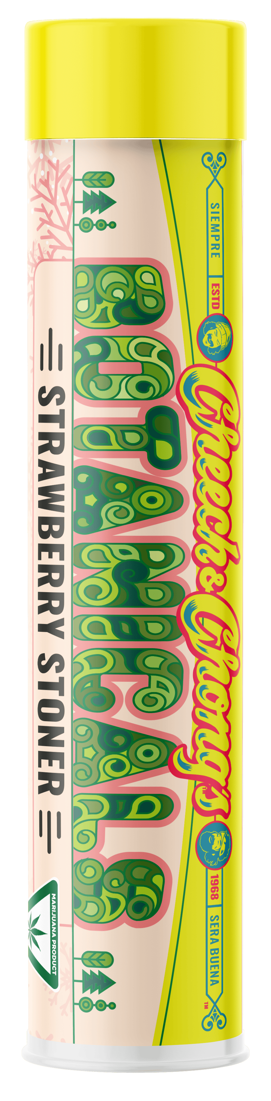 Strawberry Stoner | Cryo Infused Joint | 1.2g by Cheech and Chong - Michigan