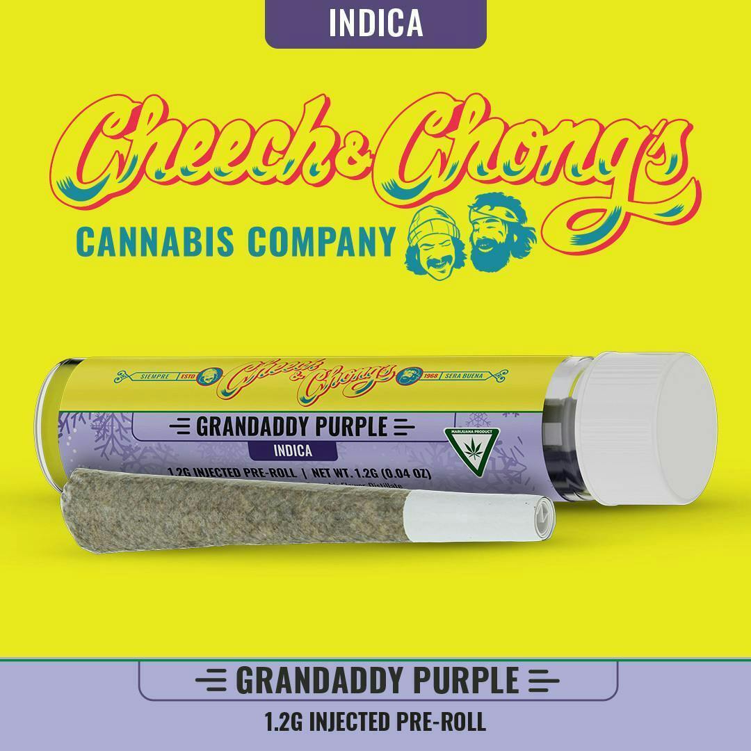 Grand Daddy Purple | Infused Joint | 1.2g - Cheech and Chong