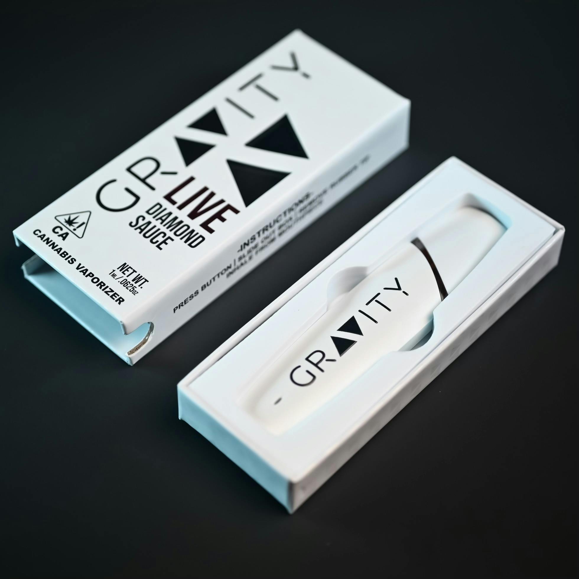 gravity vape thc GELATO 33 CURED RESIN DISPOSABLE (1 GRAM)