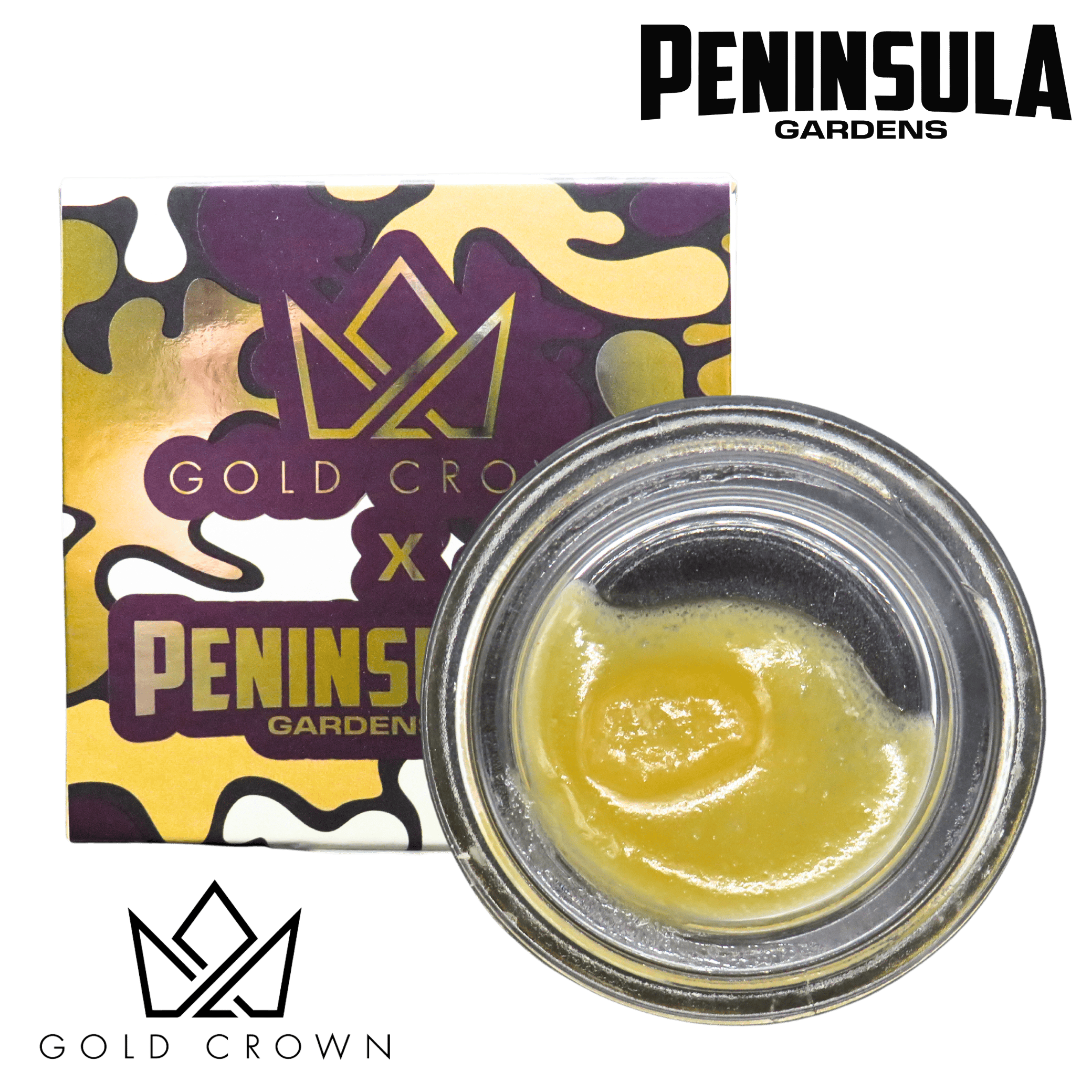 Gold Crown x Peninsula Gardens | Sherb Headz | Badder | 1g