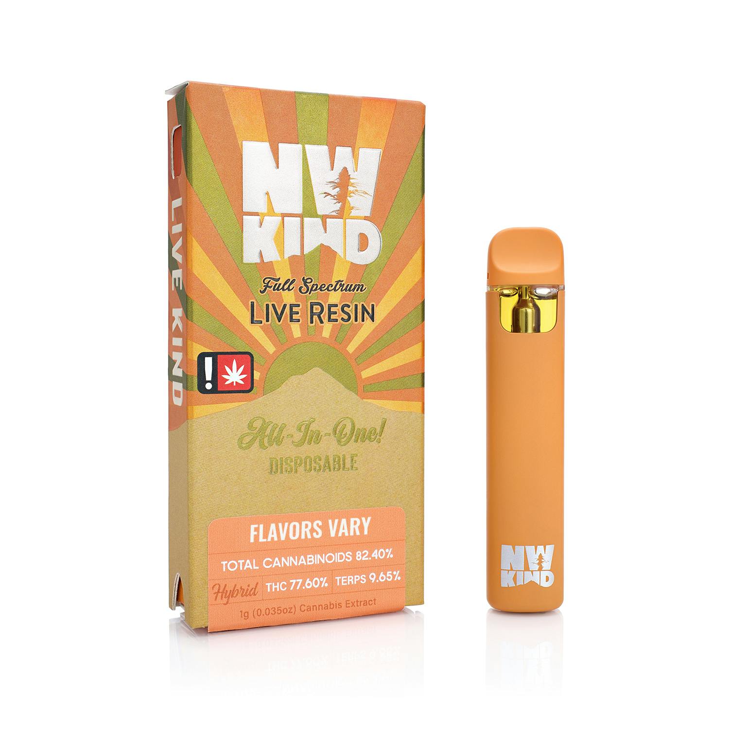 Blueberry Muffin Live Resin Disposable 1g by NW KIND