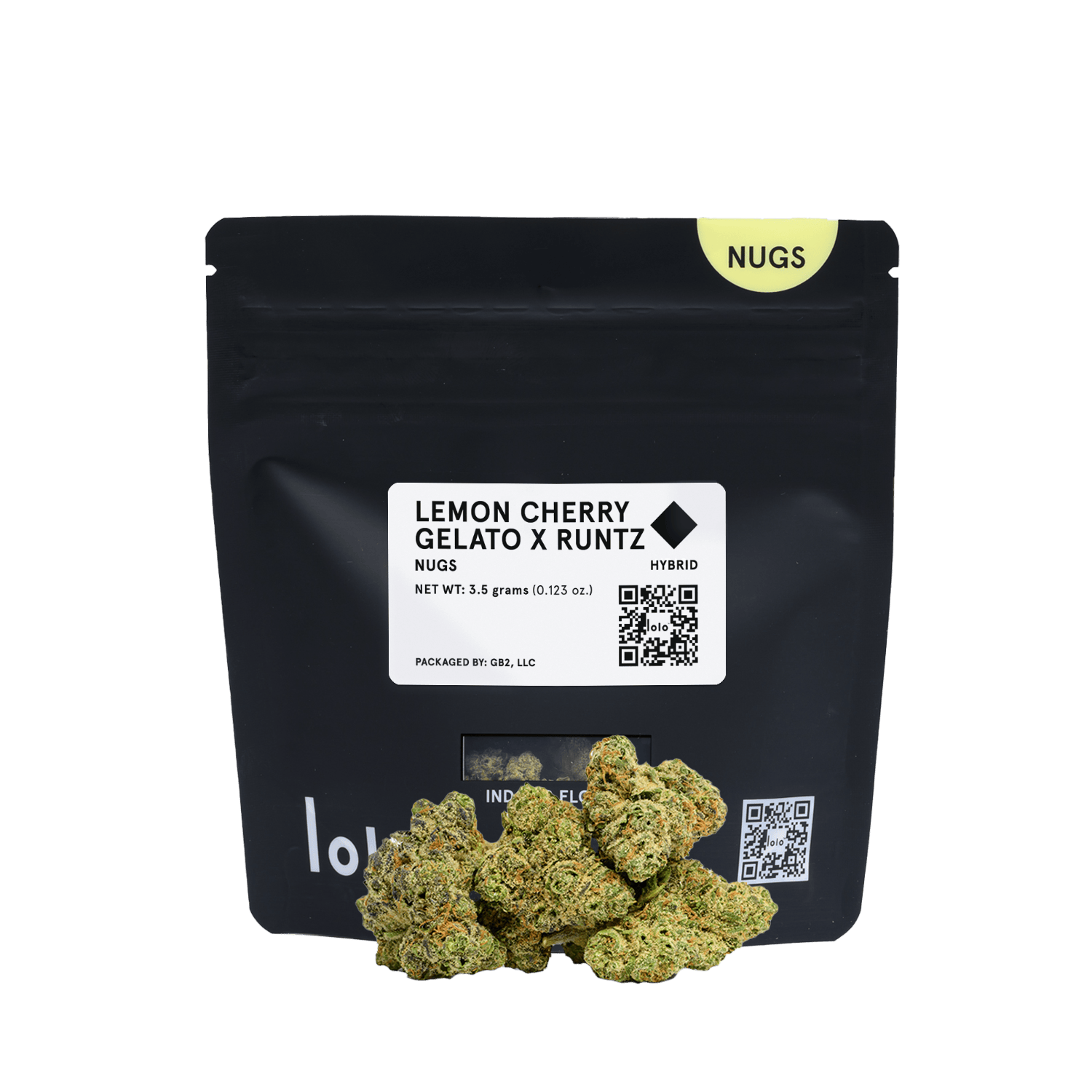 ☆Eタロ☆LURWA G3 Lemon Cherry Gelato x Runtz | Indoor Nugs | 3.5g - lolo