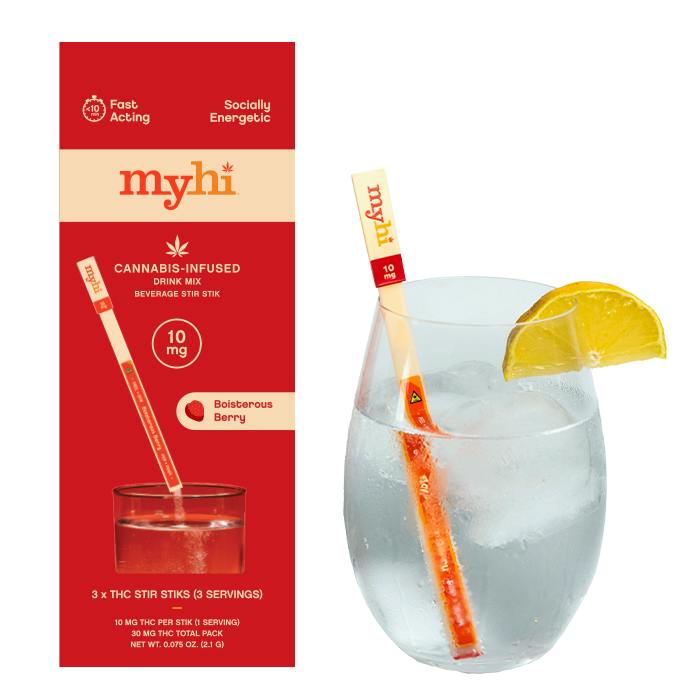 Boisterous Berry - Beverage Stir STIKs - 3 count (30mg)