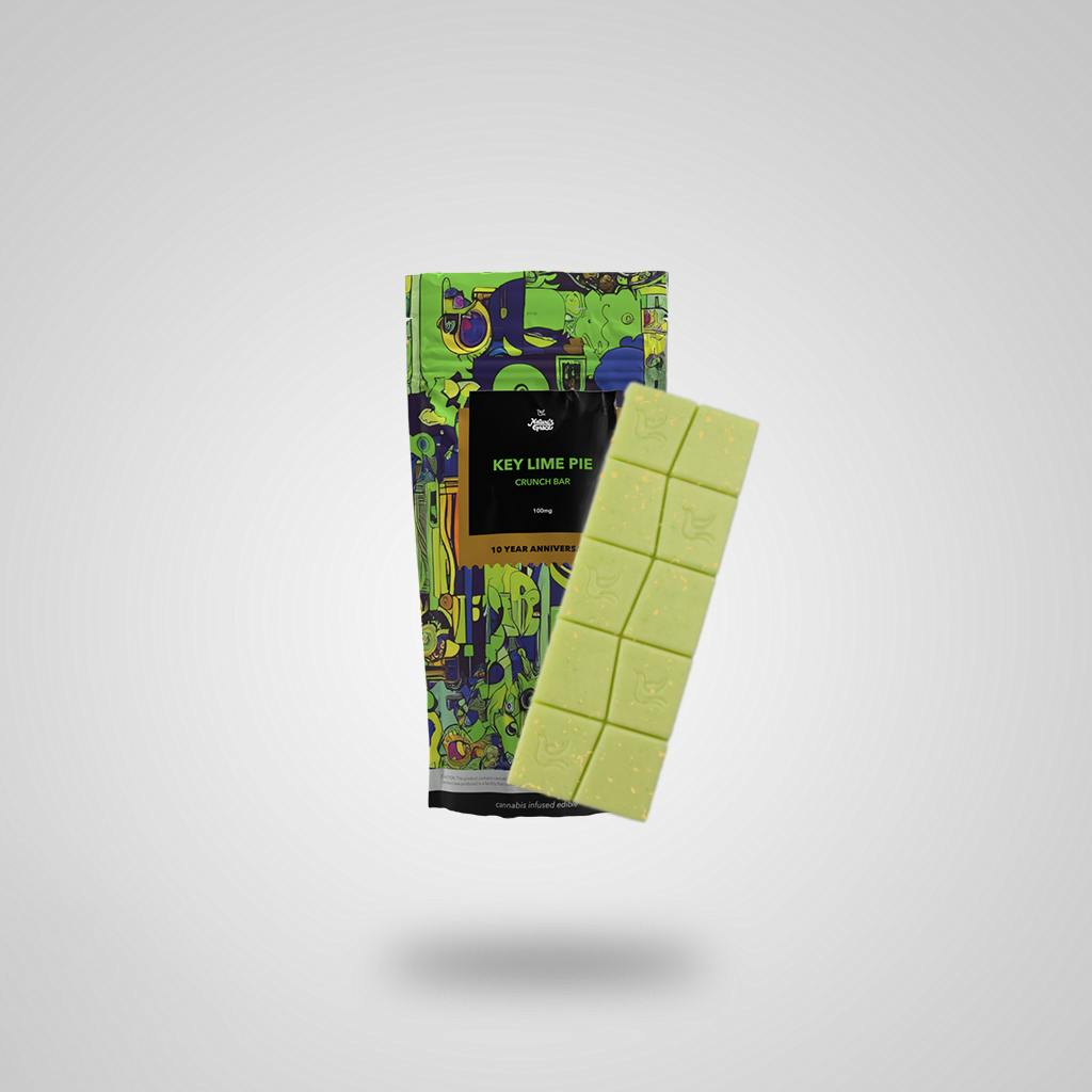 NGW 100mg Key Lime Pie White Chocolate Crunch Bar