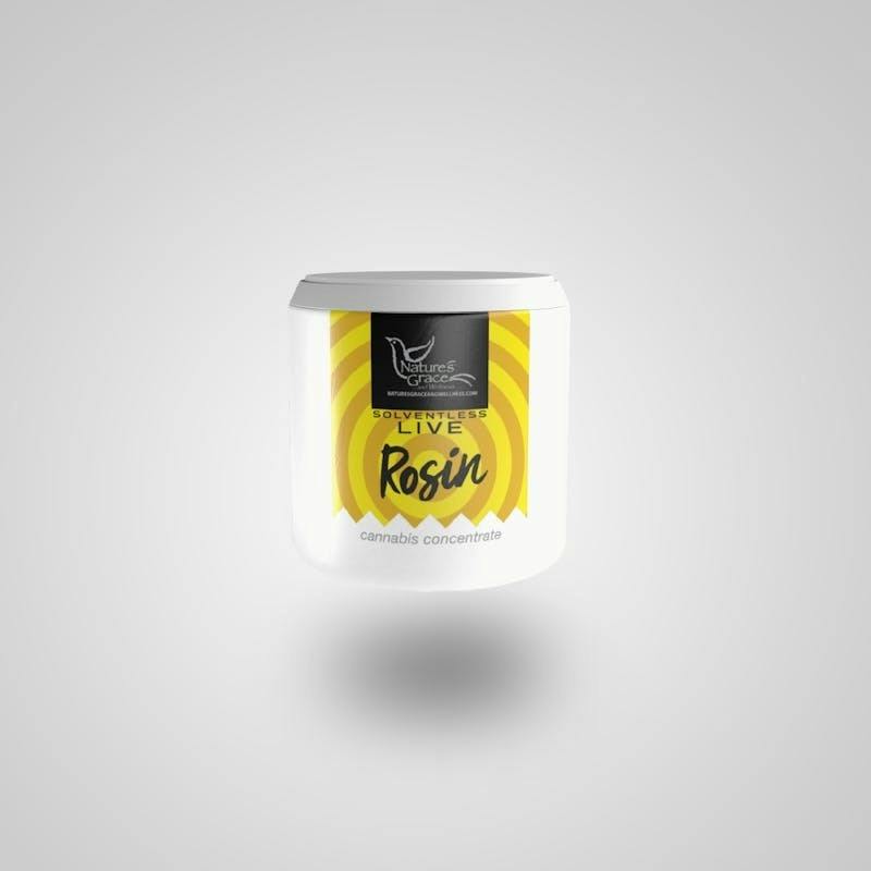Nature's Grace Solventless Live Rosin - Orange Kush Cake .5G