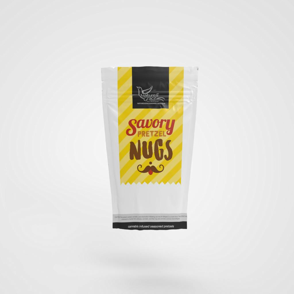 NGW Savory Pretzel Nugs 50mg