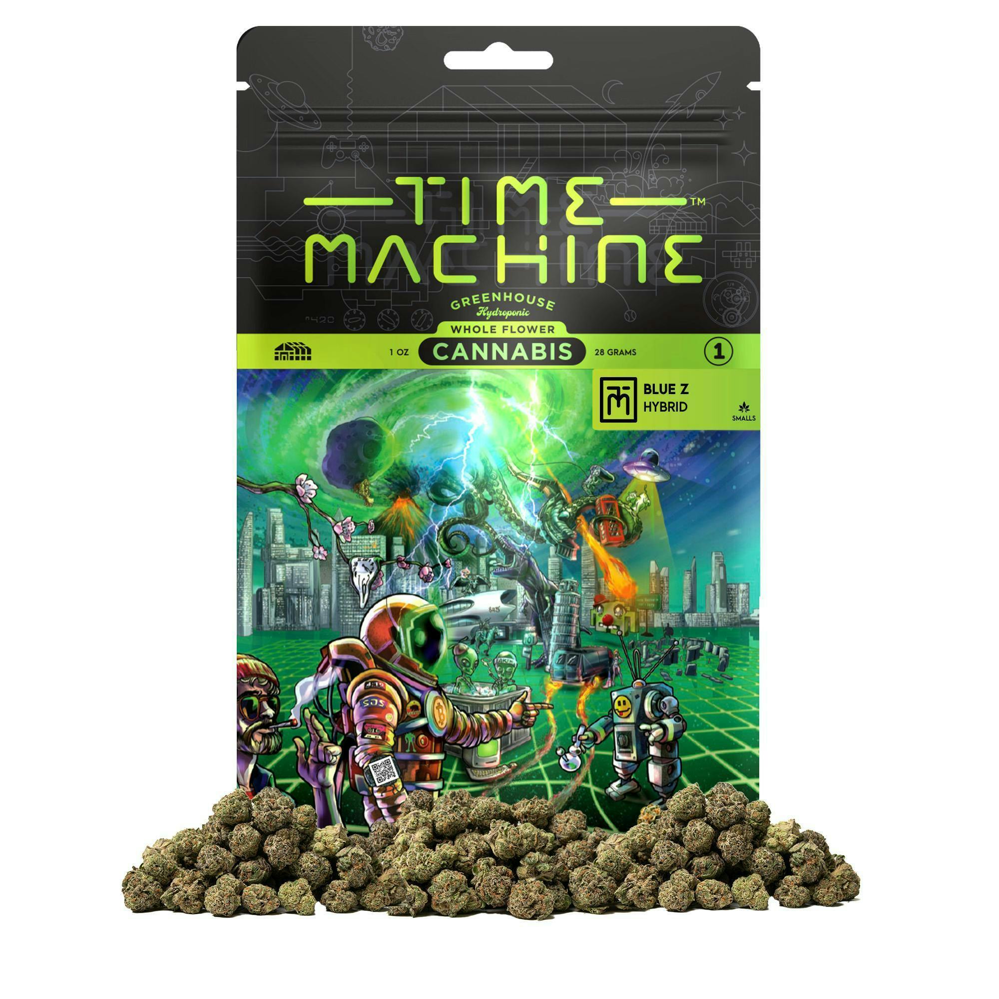 Time Machine: Blue Zkittlez