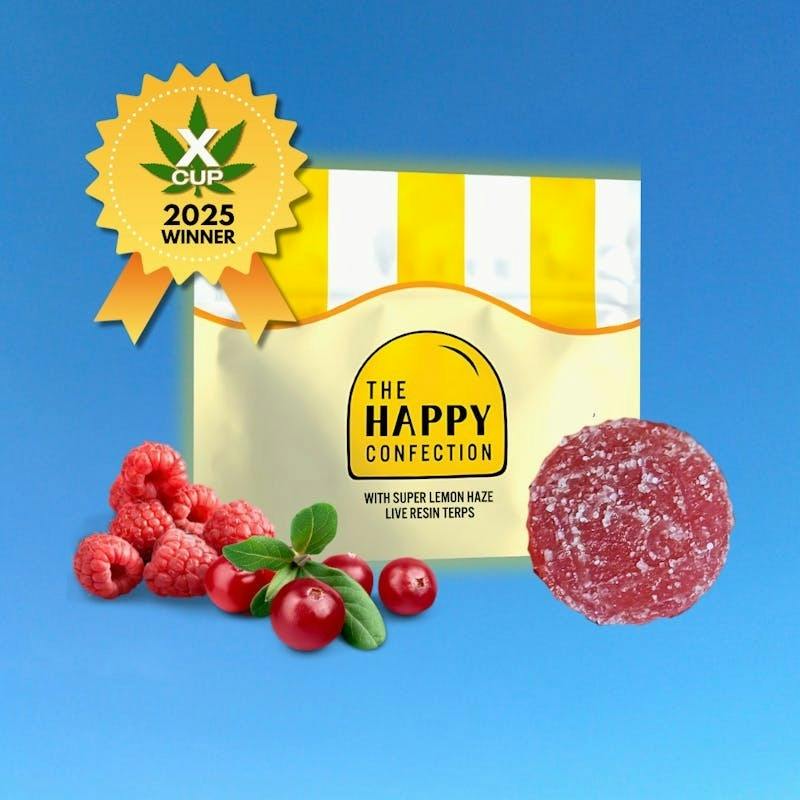 Boosted Berry Infused Macro Gems 20pk | 1000mg total by The Happy Confection
