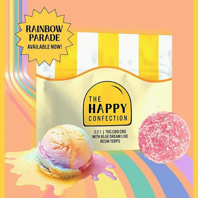 Rainbow Parade Infused Gems 3:2:1 20pk by The Happy Confection